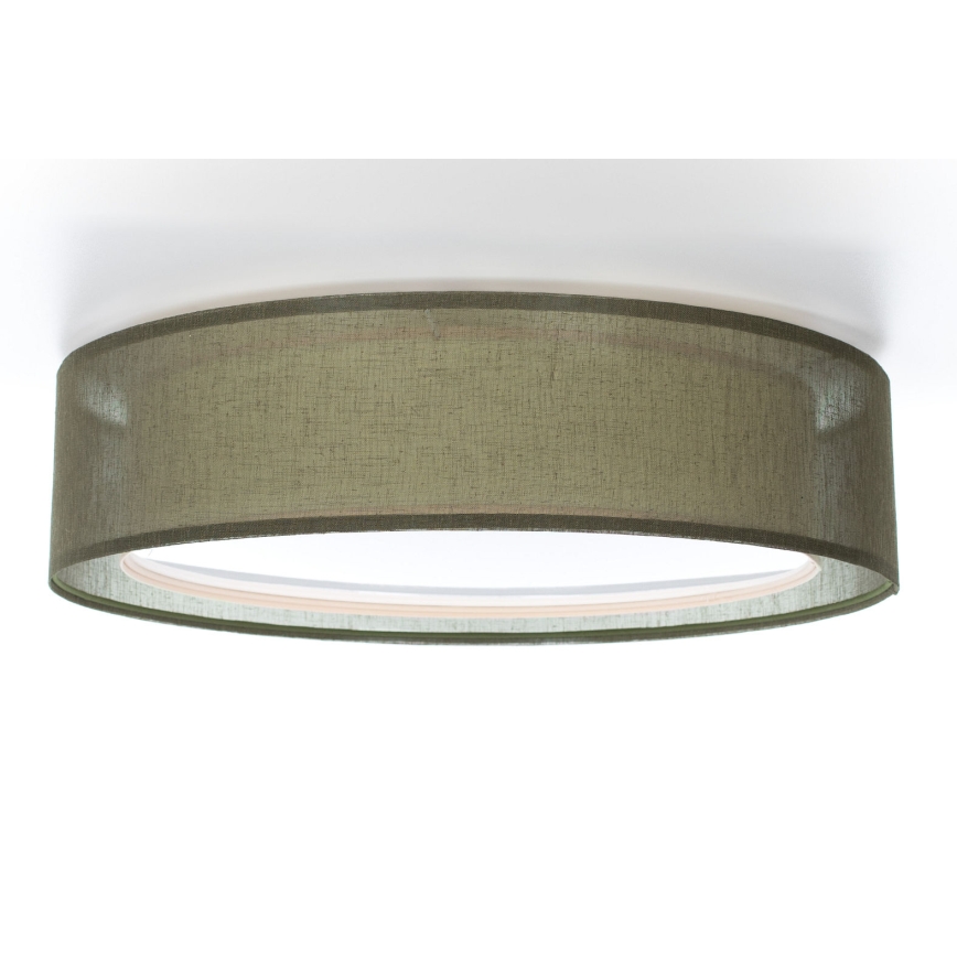 Stropné svietidlo PURO 2xE27/40W/230V, priemer 60 cm, zelené