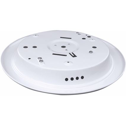 Stropné svietidlo so senzorom pohybu a súmraku MANA 2xE27/40W/230V pr. 30 cm biela