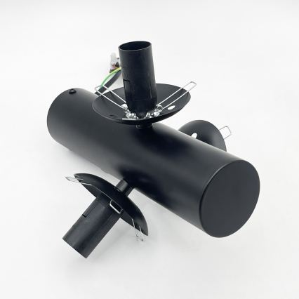 Stropné svietidlo SFERIO 3xE14/5W/230V čierna/dymová čierna