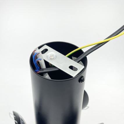 Stropné svietidlo SFERIO 3xE14/5W/230V čierne/číre