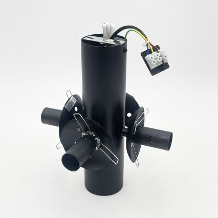 Stropné svietidlo SFERIO 4xE14/5W/230V čierne/číre