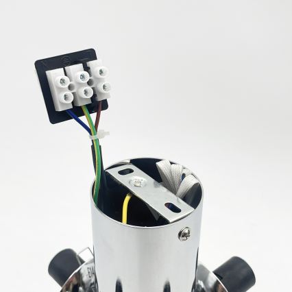 Stropné svietidlo SFERIO 4xE14/5W/230V lesklý chróm/číre