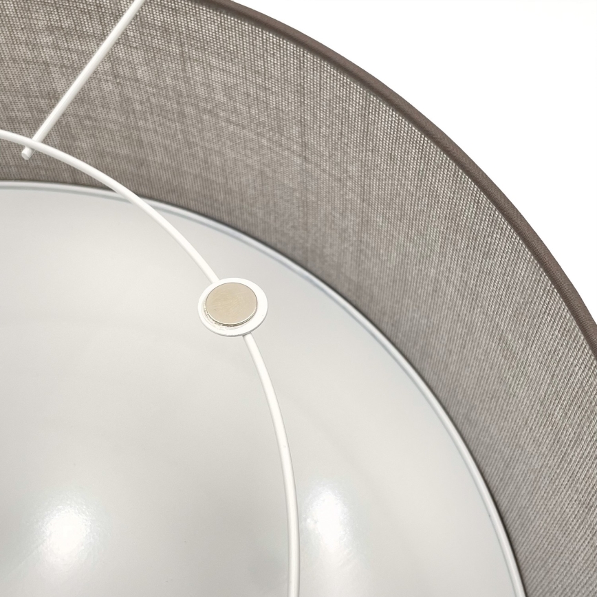 Stropné svietidlo SIRJA 1xE27/15W/230V pr. 35 cm hnedé