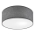 Stropné svietidlo SIRJA 1xE27/15W/230V pr. 35 cm sivé