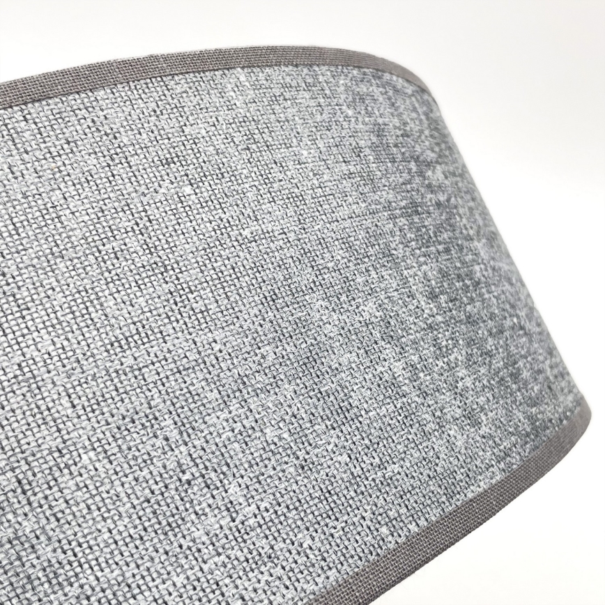 Stropné svietidlo SIRJA 1xE27/15W/230V pr. 35 cm sivé