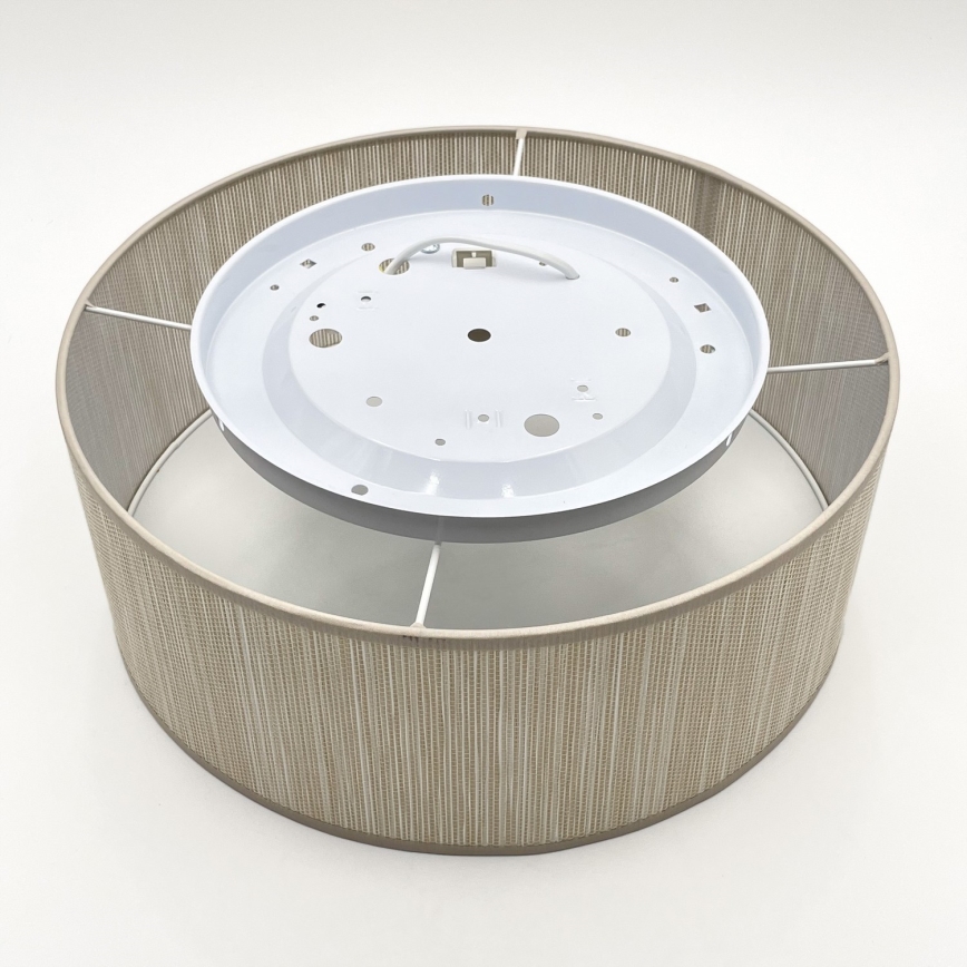 Stropné svietidlo SIRJA 1xE27/15W/230V priemer 35 cm béžové