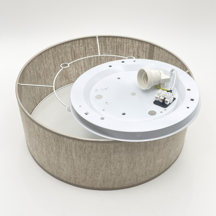 Stropné svietidlo SIRJA 1xE27/15W/230V Ø 35 cm béžové