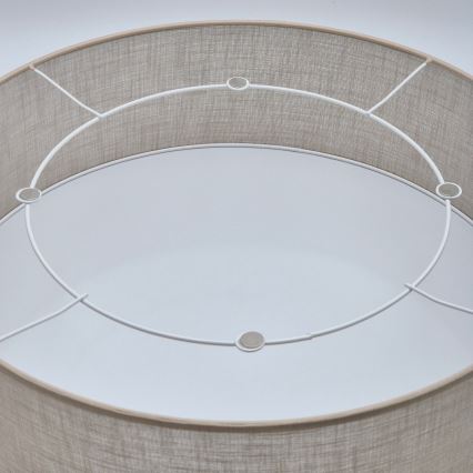 Stropné svietidlo SIRJA 2xE27/15W/230V priemer 45 cm béžové