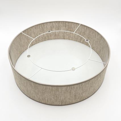 Stropné svietidlo SIRJA 2xE27/15W/230V, priemer 45 cm, béžové