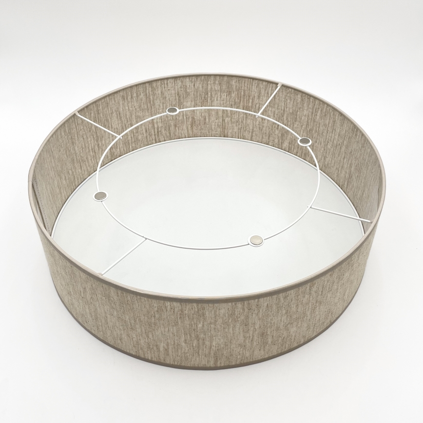 Stropné svietidlo SIRJA 2xE27/15W/230V, priemer 45 cm, béžové