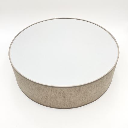 Stropné svietidlo SIRJA 2xE27/15W/230V, priemer 45 cm, béžové