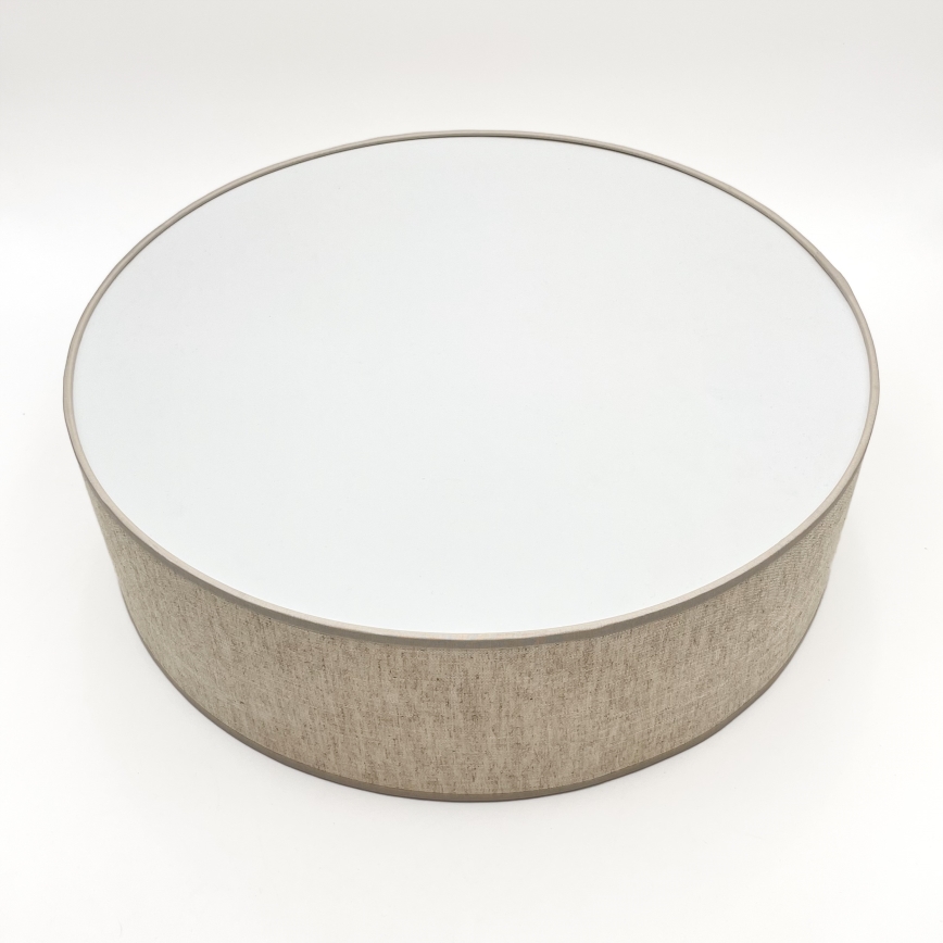 Stropné svietidlo SIRJA 2xE27/15W/230V, priemer 45 cm, béžové