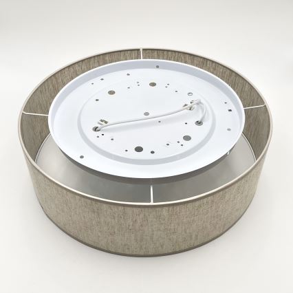 Stropné svietidlo SIRJA 2xE27/15W/230V, priemer 45 cm, béžové