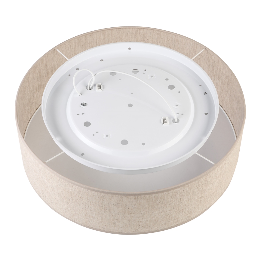 Stropné svietidlo SIRJA 2xE27/15W/230V, priemer 45 cm, béžové