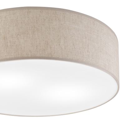 Stropné svietidlo SIRJA 2xE27/15W/230V, priemer 45 cm, béžové