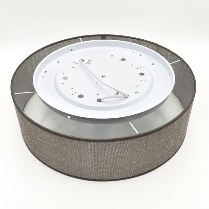 Stropné svietidlo SIRJA 2xE27/15W/230V priemer 45 cm hnedé