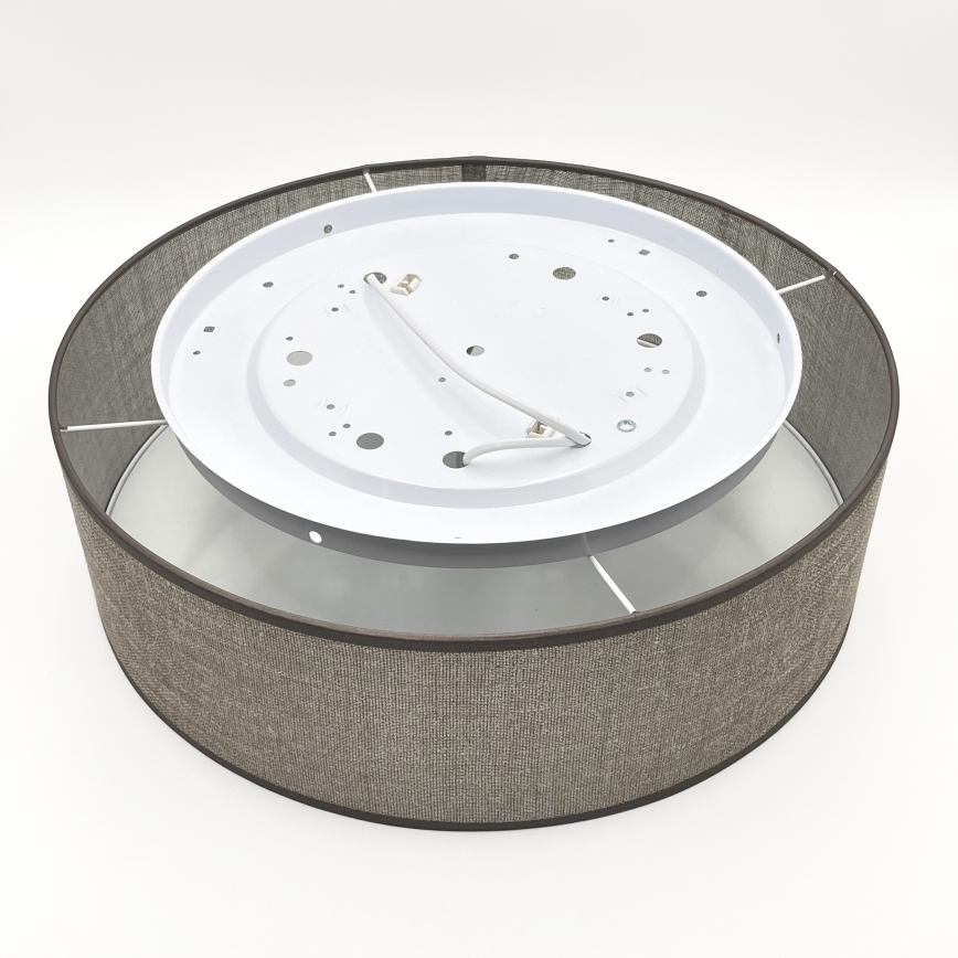 Stropné svietidlo SIRJA 2xE27/15W/230V priemer 45 cm hnedé