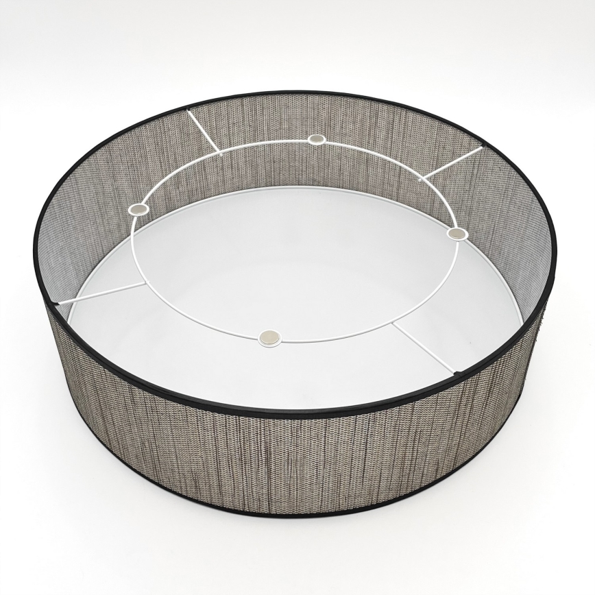 Stropné svietidlo SIRJA 2xE27/15W/230V, priemer 45 cm, hnedé