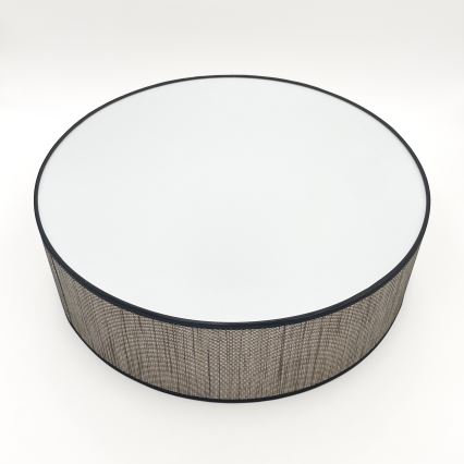 Stropné svietidlo SIRJA 2xE27/15W/230V, priemer 45 cm, hnedé