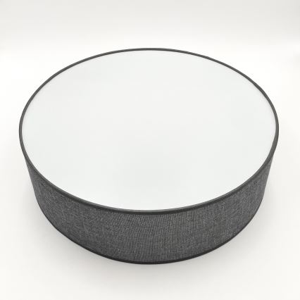 Stropné svietidlo SIRJA 2xE27/15W/230V priemer 45 cm sivé