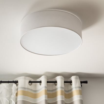 Stropné svietidlo SIRJA 2xE27/60W/230V pr. 45 cm biela