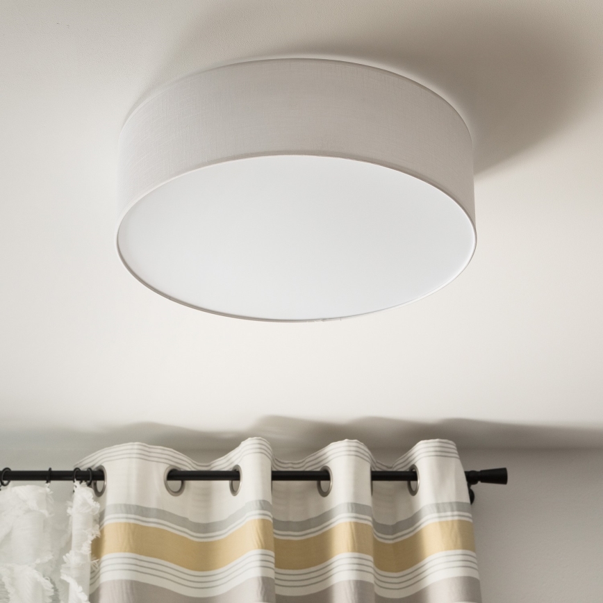 Stropné svietidlo SIRJA 2xE27/60W/230V pr. 45 cm biela