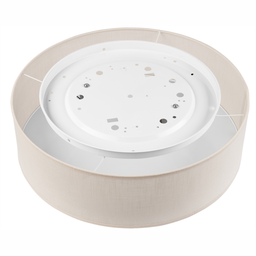 Stropné svietidlo SIRJA 2×E27/15W/230V Ø 45 cm krémové