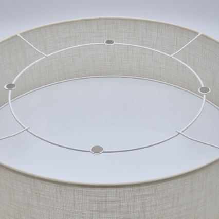 Stropné svietidlo SIRJA 2×E27/15W/230V Ø 45 cm krémové