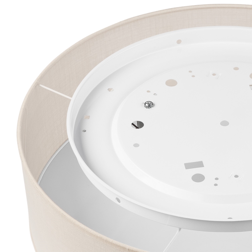 Stropné svietidlo SIRJA 2×E27/15W/230V Ø 45 cm krémové