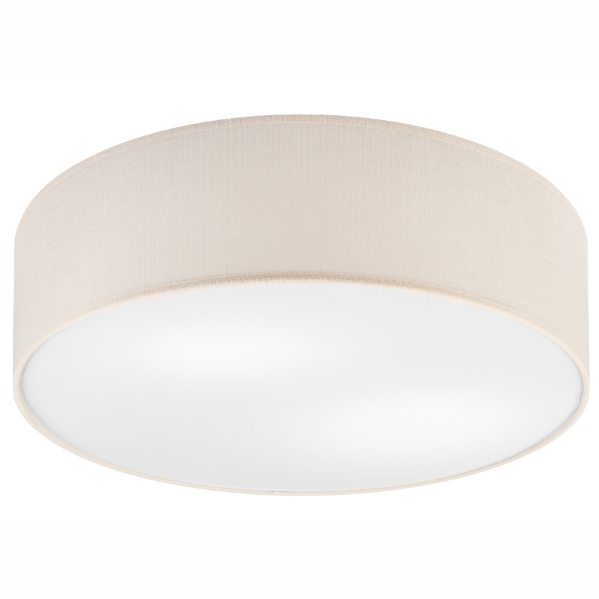 Stropné svietidlo SIRJA DOUBLE 4xE27/15W/230V pr. 45 cm krémová
