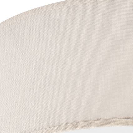 Stropné svietidlo SIRJA DOUBLE 4xE27/15W/230V pr. 45 cm krémová