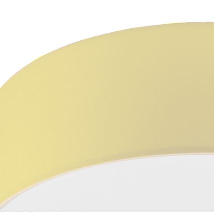Stropné svietidlo SIRJA PASTEL 2xE27/15W/230V pr. 45 cm žltá