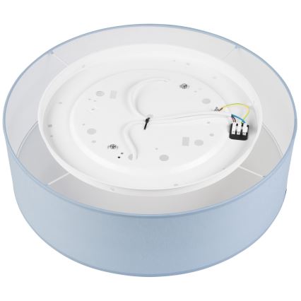 Stropné svietidlo SIRJA PASTEL 2xE27/15W/230V priemer 45 cm modré