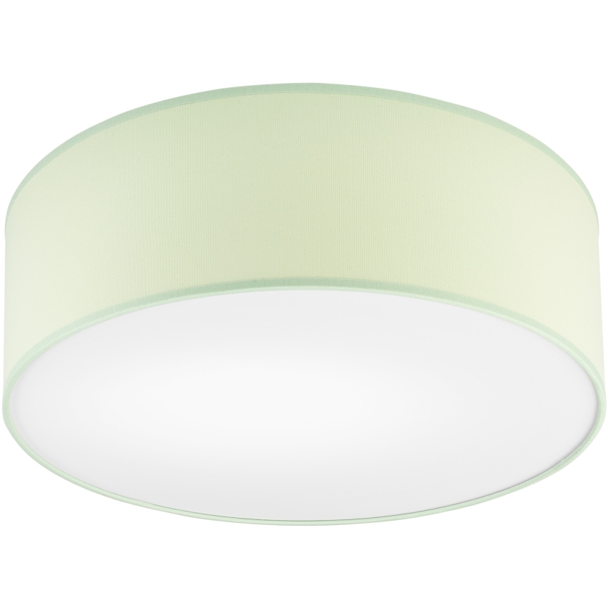 Stropné svietidlo SIRJA PASTEL DOUBLE 2xE27/15W/230V pr. 35 cm zelená