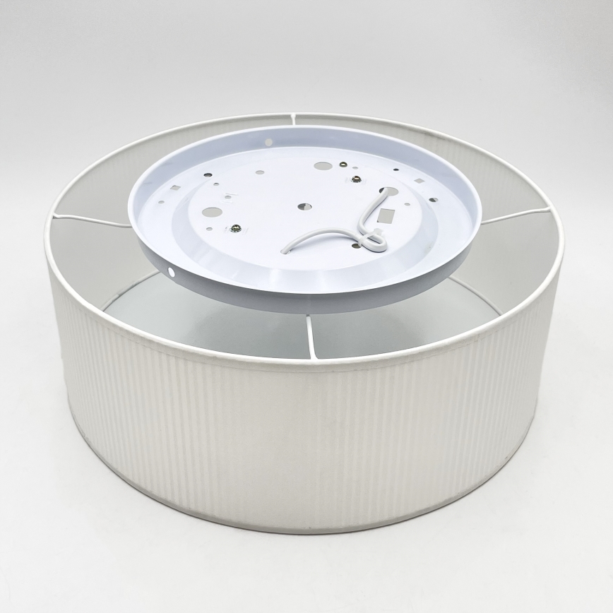 Stropné svietidlo SIRJA PLISADO 2xE27/15W/230V priemer 35 cm biela
