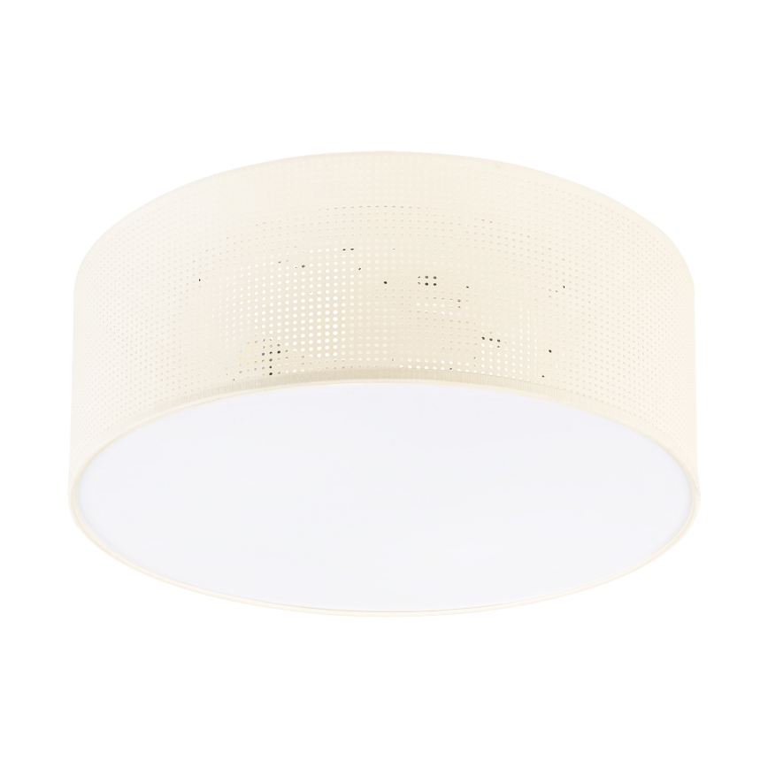 Stropné svietidlo SIRJA PLISADO 2xE27/15W/230V priemer 35 cm krémové