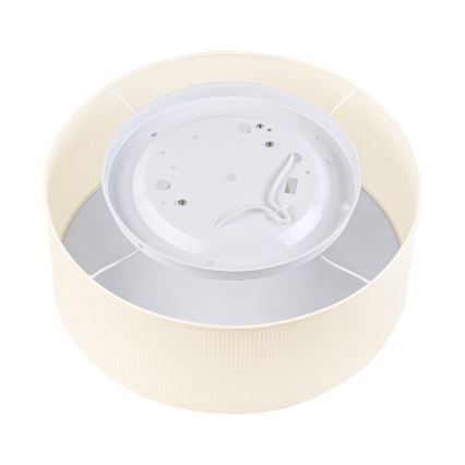 Stropné svietidlo SIRJA PLISADO 2xE27/15W/230V priemer 35 cm krémové