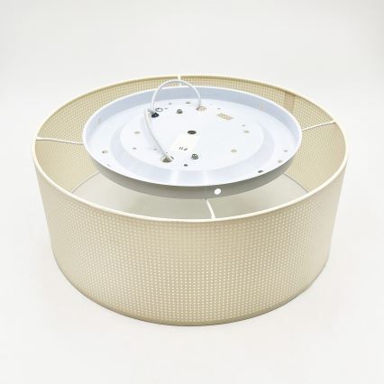 Stropné svietidlo SIRJA PLISADO 2xE27/15W/230V priemer 35 cm krémové