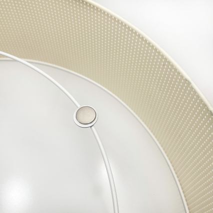 Stropné svietidlo SIRJA PLISADO 2xE27/15W/230V priemer 35 cm krémové