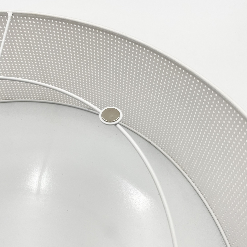 Stropné svietidlo SIRJA PLISADO 4xE27/15W/230V pr. 45 cm biele
