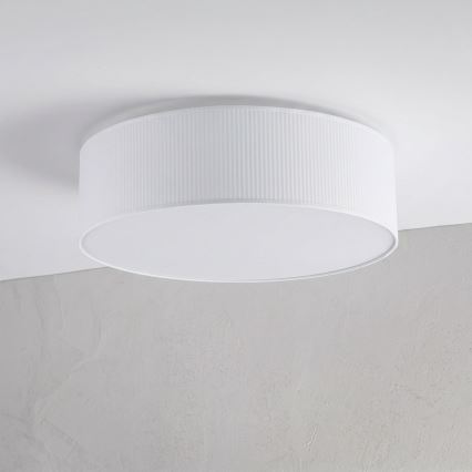 Stropné svietidlo SIRJA PLISADO 4xE27/15W/230V pr. 45 cm biele