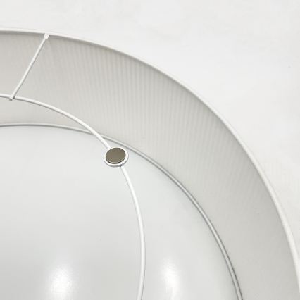 Stropné svietidlo SIRJA PLISADO 4xE27/15W/230V pr. 45 cm biele