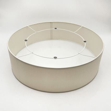 Stropné svietidlo SIRJA PLISADO 4xE27/15W/230V pr. 45 cm krémové