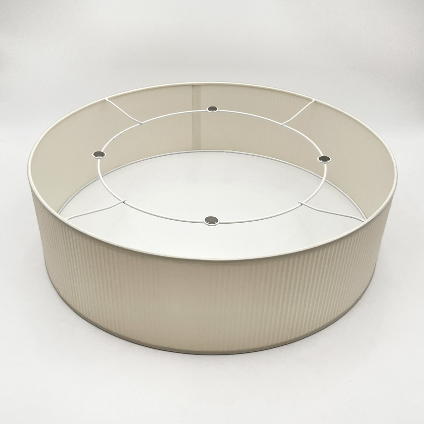 Stropné svietidlo SIRJA PLISADO 4xE27/15W/230V pr. 45 cm krémové