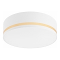 Stropné svietidlo SIRJA STRIPE 4xE27/15W/230V pr. 45 cm biela