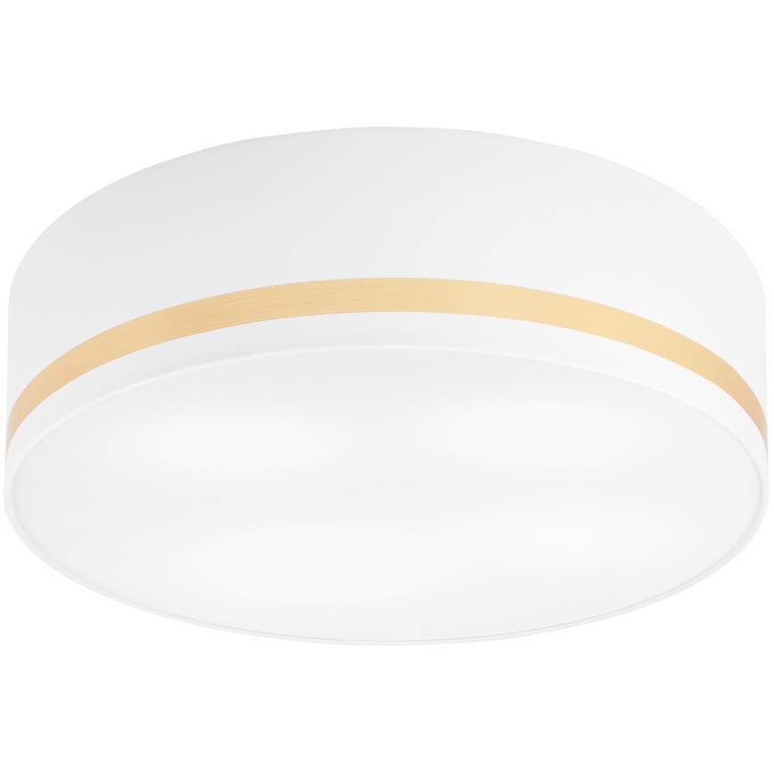 Stropné svietidlo SIRJA STRIPE 4xE27/15W/230V pr. 45 cm biela