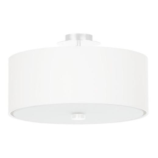 Stropné svietidlo SKALA 3xE27/60W/230V pr. 30 cm biela