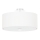 Stropné svietidlo SKALA 3xE27/60W/230V pr. 30 cm biela