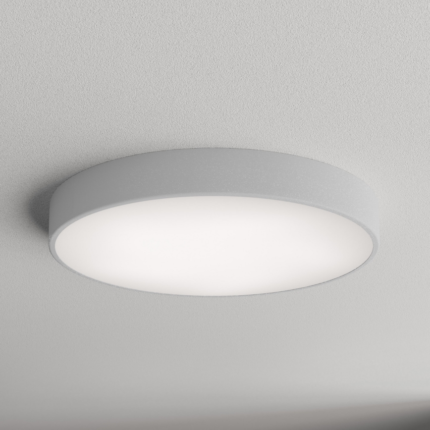 Stropné svietidlo so senzorom CLEO 5xE27/24W/230V pr. 60 cm šedá