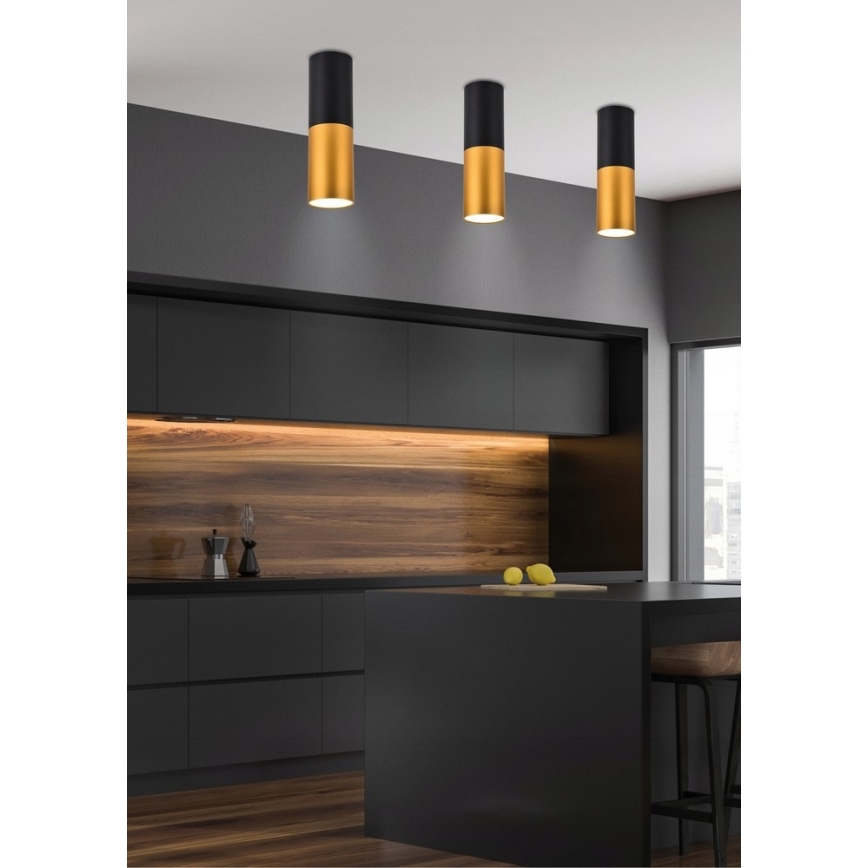 Stropné svietidlo TUBA 1xGU10/15W/230V